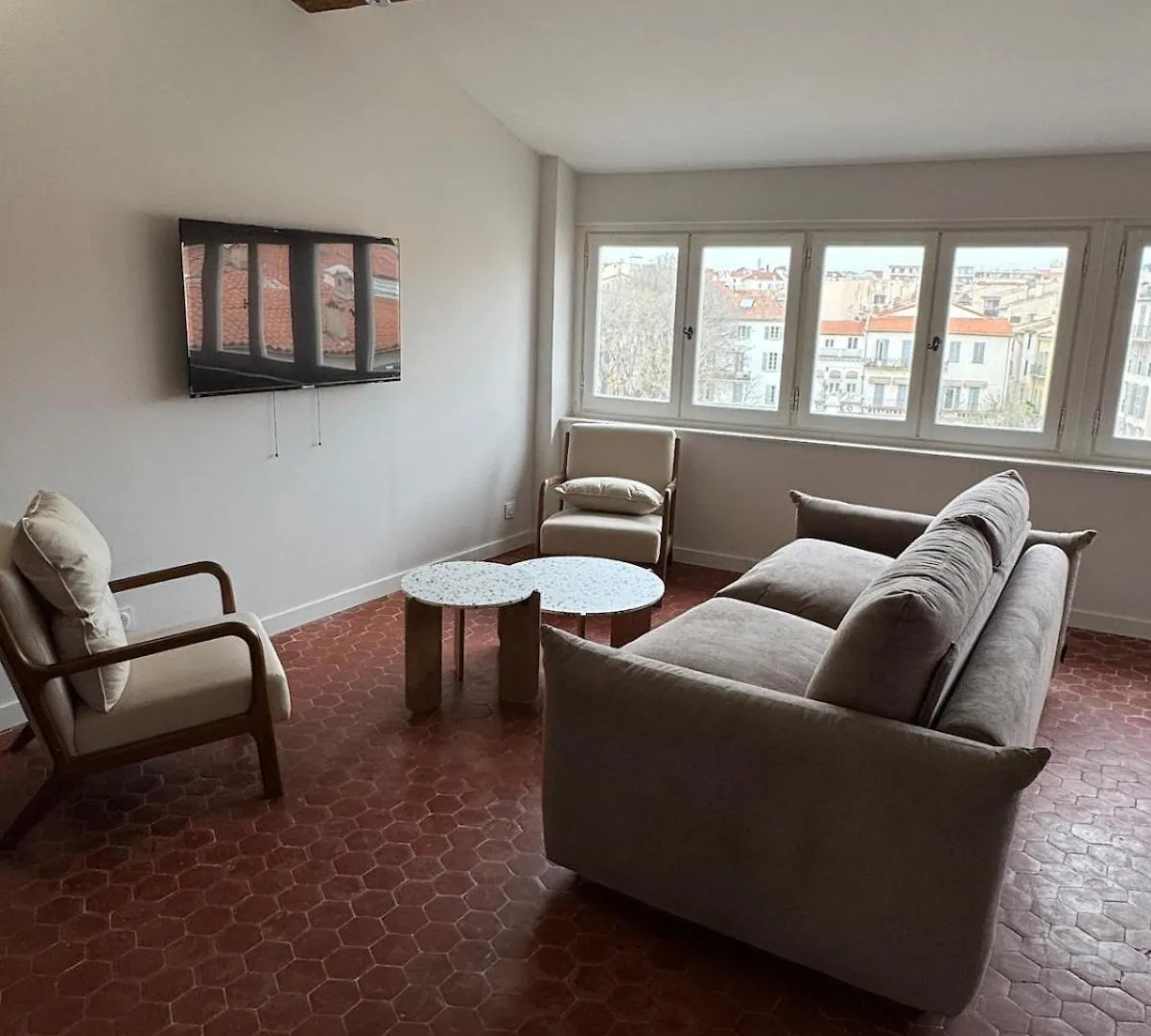 #401 Heart Of Vieil Antibes - Place Nationale-High-End Newly Renovated & Furnished Appartment Apartment
